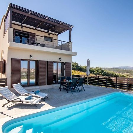 Brand New Luxury Villa Dafne With Heated Pool Epano Vathia 외부 사진