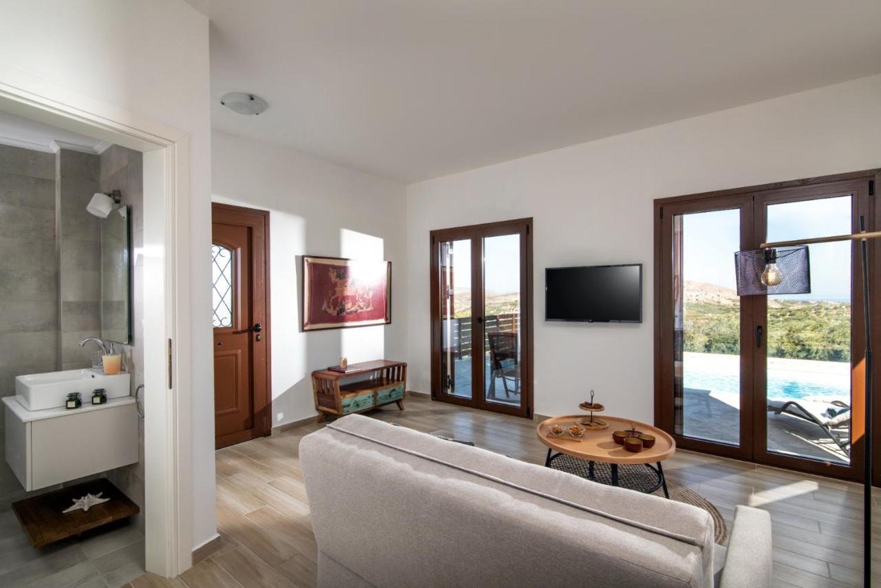 Brand New Luxury Villa Dafne With Heated Pool Epano Vathia 외부 사진