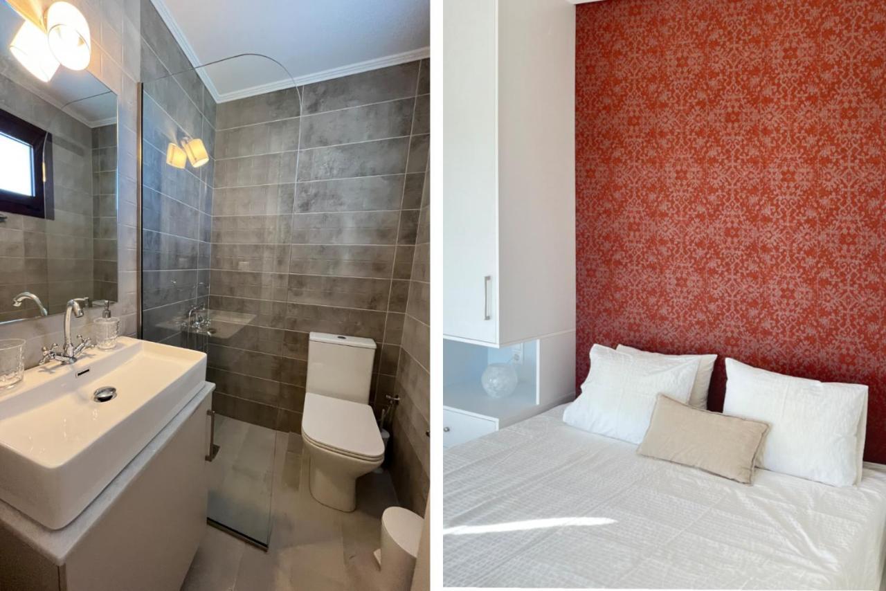 Brand New Luxury Villa Dafne With Heated Pool Epano Vathia 외부 사진