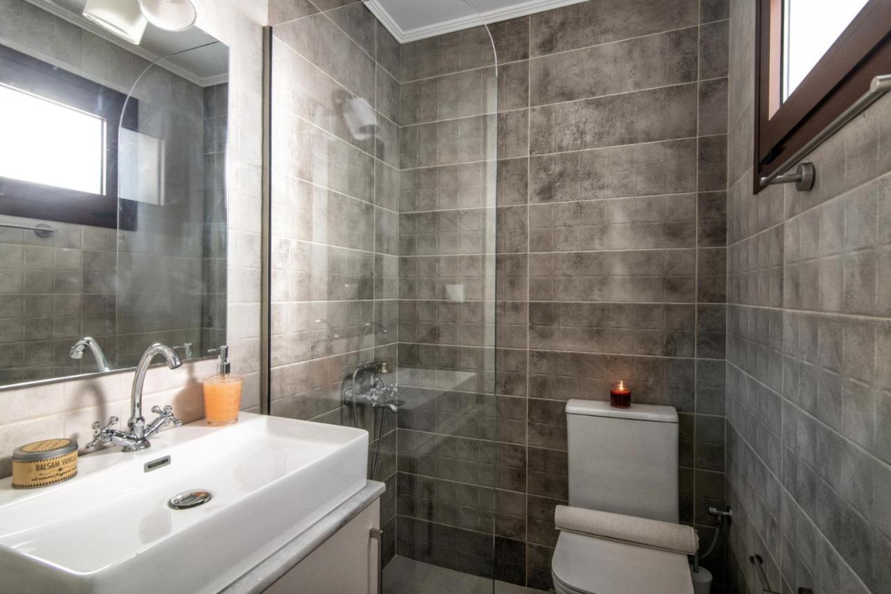 Brand New Luxury Villa Dafne With Heated Pool Epano Vathia 외부 사진